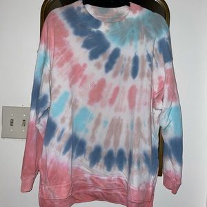 America Eagle tie dye sweatshirt